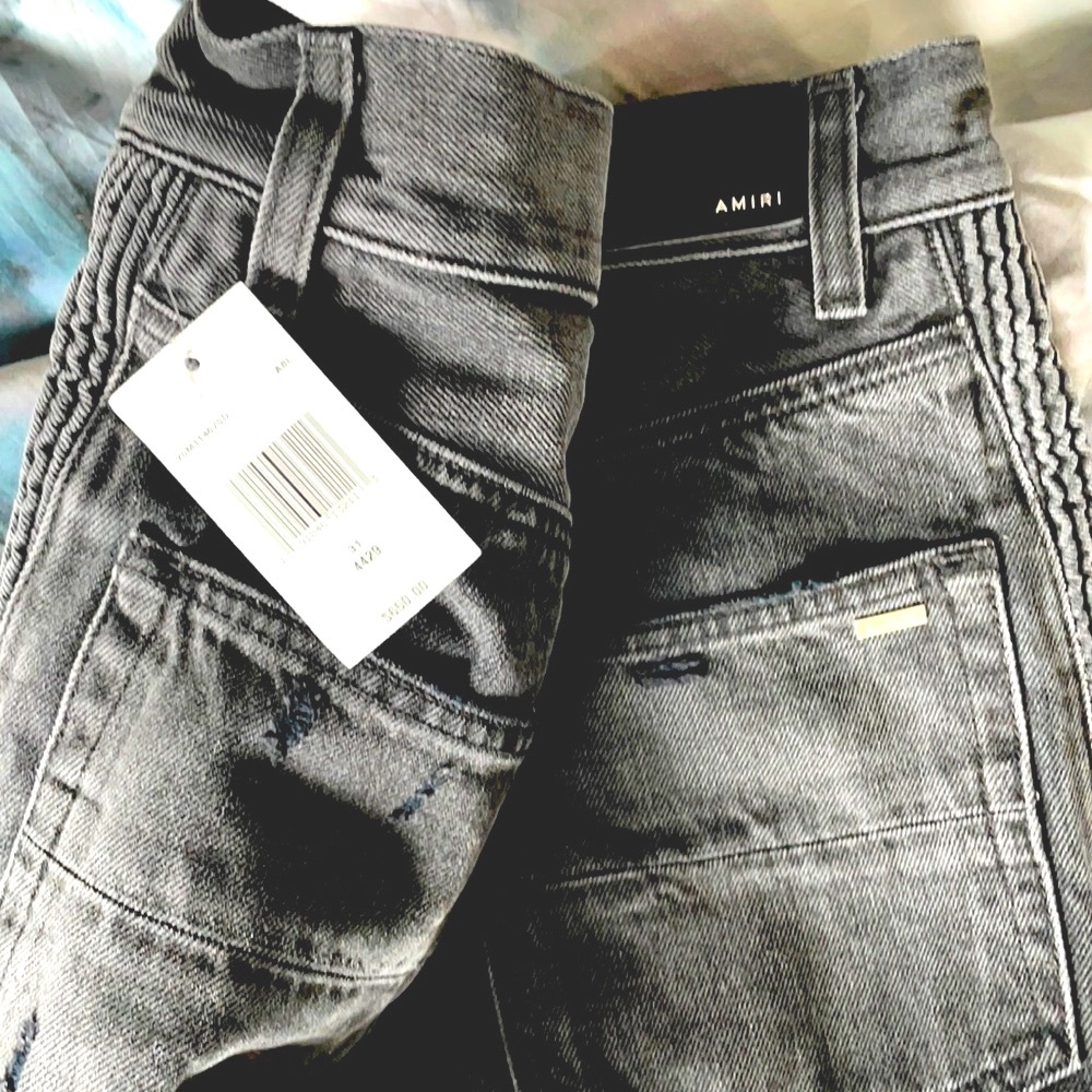 Amiri MX2 half-track shorts